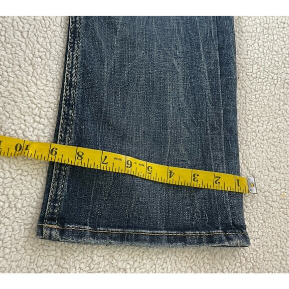 BKE Jeans Mens Size 30x30(30x29) Blue Aiden Bootcut Denim Western - Picture 10 of 12